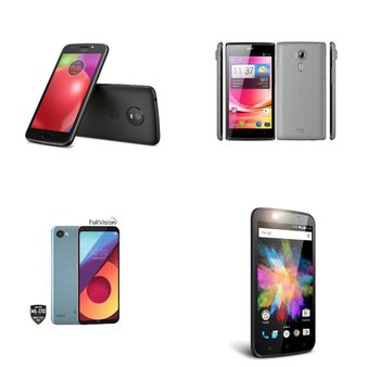 CLEARANCE! 9 Pcs – Mobile & Smartphones – Refurbished (GRADE B, GRADE C) – LG, Motorola, Polaroid, BLU