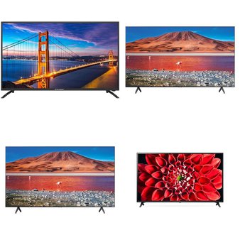 9 Pcs – LED/LCD TVs – Refurbished (GRADE A) – PRIMECABLES, Samsung, LG, HISENSE