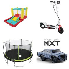 Pallet – 25 Pcs – Powered, Vehicles, Trains & RC, Outdoor Play, Lenses – Customer Returns – Razor, Spalding, National Geographic, Jetson