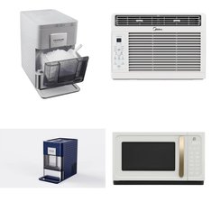 Pallet - 21 Pcs - Microwaves, Ice Makers, Camping & Hiking, Vacuums - Overstock - Curtis International, Lifetime, Beautiful, Hamilton Beach