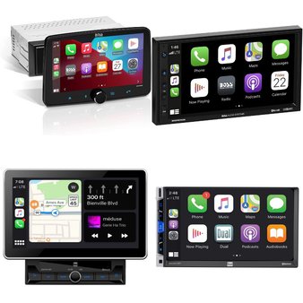 CLEARANCE! Pallet – 65 Pcs – Stereos, Automotive Accessories, Power, Video – Customer Returns – Dual Electronics, Boss Audio Systems, Schumacher, Schumacher Electric