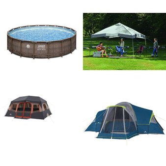 Pallet – 10 Pcs – Camping & Hiking, Pools & Water Fun, Unsorted – Customer Returns – Ozark Trail, Coleman