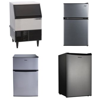 CLEARANCE! Pallet – 8 Pcs – Bar Refrigerators & Water Coolers, Refrigerators, Pressure Washers, Ice Makers – Customer Returns – Galanz, Arctic King, HyperTough, Asbury Foodservice – In Network