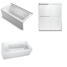 Pallet - 3 Pcs - Kitchen & Bath Fixtures, Hardware - Customer Returns - Kohler, ProFlo