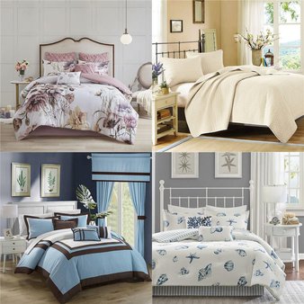 Pallet – 22 Pcs – Bedding Sets – Like New – Private Label Home Goods, Chic Home, Madison Park, RIVERBROOK HOME