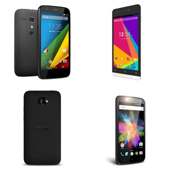 15 Pcs – Mobile & Smartphones – Refurbished (BRAND NEW, GRADE A) – Motorola, Polaroid, BLU, HTC