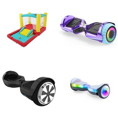 Pallet - 16 Pcs - Powered, Outdoor Play, Cycling & Bicycles, Pretend & Dress-Up - Customer Returns - Jetson, Allen Sports, Razor Power Core, Little Tikes
