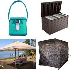 Pallet - 13 Pcs - Camping & Hiking, Hunting, Patio, Patio & Outdoor Lighting / Decor - Customer Returns - Keter, Coleman, Wildgame Innovations - BA Products, Orca