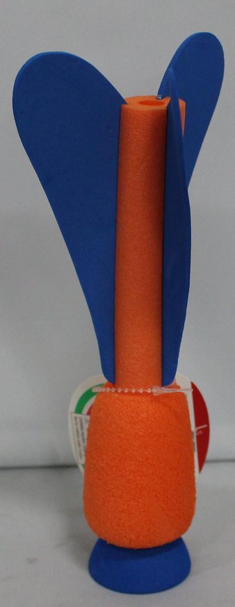 150 Pcs – Bullseyes Playground Foam Rocket Dart – Orange & Blue – New – Retail Ready