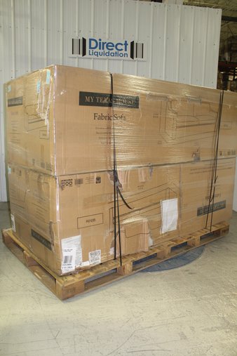 1 Pallets – 2 Pcs – New Living Room – New and New Damaged Box – Walmart