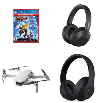 Pallet – 244 Pcs – Sony, Microsoft, Audio Headsets, Other – Open Box Customer Returns – PDP, Rockstar Games, Sony, RCA