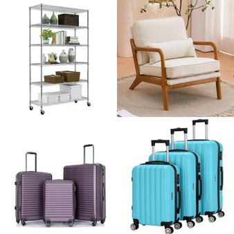 Pallet – 12 Pcs – Luggage, Unsorted, Storage & Organization, Vacuums – Customer Returns – Travelhouse, Zimtown, BestOffice, INSE
