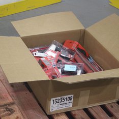 1 Parcel Box - 81 Pcs - Milwaukee Tools - Untested Customer Returns - Major Retailer