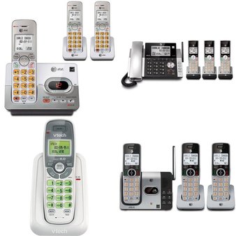 CLEARANCE! 167 Pcs – Home Phones – Tested Not Working – VTECH, AT&T, ATT, AT & T
