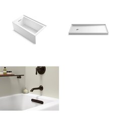 Pallet – 3 Pcs – Kitchen & Bath Fixtures, Hardware – Customer Returns – Kohler
