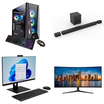 Pallet – 15 Pcs – CD Players, Turntables, Speakers, All In One Computers, Shelf Stereo System – Customer Returns – Audio-Technica, CROSLEY , GATEWAY, Philips