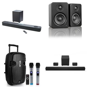 Pallet – 20 Pcs – Speakers, Accessories, DVD & Blu-ray Players, Portable Speakers – Customer Returns – onn., VIZIO, Pyle, Onn