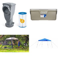 Pallet - 7 Pcs - Camping & Hiking, Pools & Water Fun - Customer Returns - Ozark Trail, Funsicle, Coleman