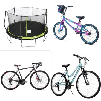 Pallet – 14 Pcs – Cycling & Bicycles, Trampolines – Overstock – Huffy, LittleMissMatched