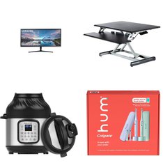 Pallet – 19 Pcs – Deep Fryers, Heaters, Monitors, Vehicles, Trains & RC – Damaged / Missing Parts / Tested NOT WORKING – Beautiful, Instant Pot, Samsung, Sky Rover