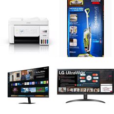 Pallet - 31 Pcs - Monitors, Speakers, Vacuums, Keyboards & Mice - Customer Returns - onn., Samsung, Onn, Shark
