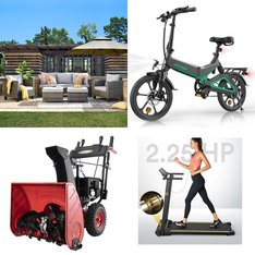 Pallet - 10 Pcs - Exercise & Fitness, Vehicles, Cycling & Bicycles, Powered - Customer Returns - UREVO, Clovercat, Hitway, GTRACING