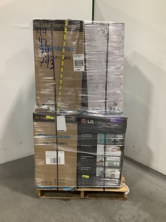 1 Pallets – 10 Pcs – Air Conditioners – Untested Customer Returns – Major Retailer