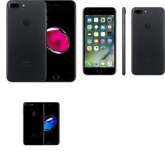 5 Pcs – Apple iPhone 7 Plus – Refurbished (GRADE B – Unlocked) – Models: 3C368LL/A, MN4D2LL/A, MNQH2LL/A