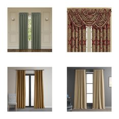 CLEARANCE! Pallet - 269 Pcs - Curtains & Window Coverings - Mixed Conditions - Eclipse, Sun Zero, Fieldcrest, Madison Park