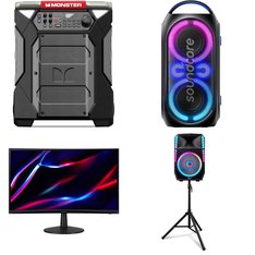 Pallet - 28 Pcs - Portable Speakers, Speakers - Damaged / Missing Parts / Tested NOT WORKING - Monster, ION Total, ION Audio, Ion