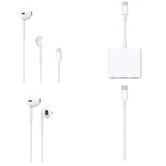 APPLE SPECIAL! 1 Pallet – 690 Pcs – In Ear Headphones, Other, Home Security & Safety – Untested Customer Returns – Apple, Roo, Shokz, Coleman