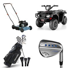 Pallet - 8 Pcs - Golf, Vehicles, Power Tools, Mowers - Customer Returns - Callaway, Funcid, Hikiddo, MaxKare
