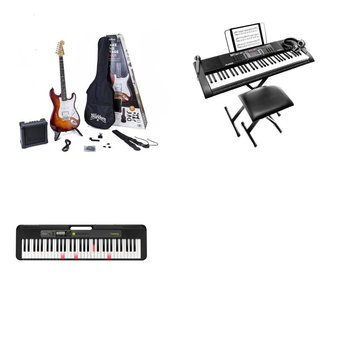 Pallet – 11 Pcs – Powered – Customer Returns – inMusic Brands, Casio, Washburn
