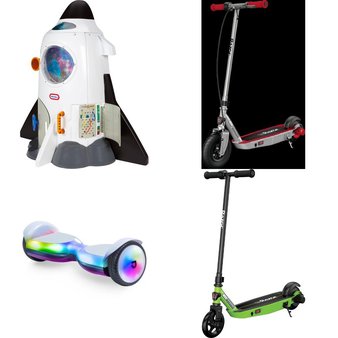 Pallet – 7 Pcs – Powered, Pretend & Dress-Up, Unsorted – Customer Returns – Razor, Jetson, Little Tikes, Razor Power Core