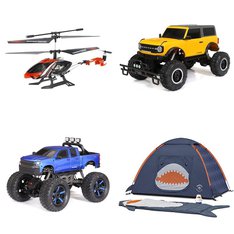 Pallet - 58 Pcs - Vehicles, Trains & RC, Not Powered, Dolls, Water Guns & Foam Blasters - Customer Returns - New Bright, Sky Rover, Kid Connection, Roller Derby