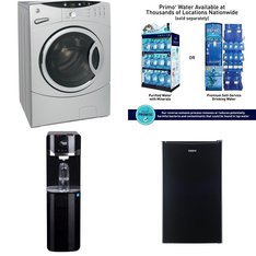 Pallet - 7 Pcs - Refrigerators, Bar Refrigerators & Water Coolers, Laundry - Customer Returns - Galanz, Great Value, GE, Primo International