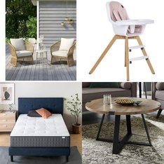 3 Pallets - 357 Pcs - New Kitchen & Dining, Blankets, Throws & Quilts, Cleaning Supplies, TV Stands, Wall Mounts & Entertainment Centers - New and New Damaged Box - Walmart