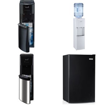 CLEARANCE! Pallet – 8 Pcs – Bar Refrigerators & Water Coolers, Refrigerators, Humidifiers / De-Humidifiers – Customer Returns – Primo Water, Igloo, Primo, Honeywell