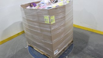 1 Pallets – 147 Pcs – New Action Figures, Dolls, Stuffed Animals – New and New Damaged Box – Walmart