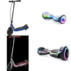 Pallet - 19 Pcs - Powered, Other, Vehicles, Trains & RC, Dolls - Customer Returns - Razor, Razor Power Core, Jetson, Xplora