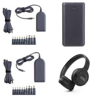 Pallet – 649 Pcs – Other, Power Adapters & Chargers, Cases, Over Ear Headphones – Customer Returns – Onn, onn., Anker, Speck