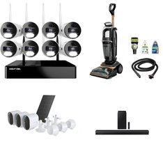 Pallet - 28 Pcs - Speakers, Vacuums, Security & Surveillance - Customer Returns - HISENSE, Hoover, Night Owl, onn.