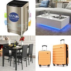 Pallet – 9 Pcs – Luggage, Dining Room & Kitchen, Bedroom, Living Room – Customer Returns – SEGMART, Eumyviv, Ginza Travel, Hommpa