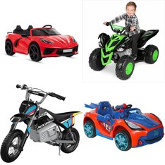 Pallet - 6 Pcs - Vehicles - Customer Returns - YAMAHA, Spider-Man, Huffy, Razor