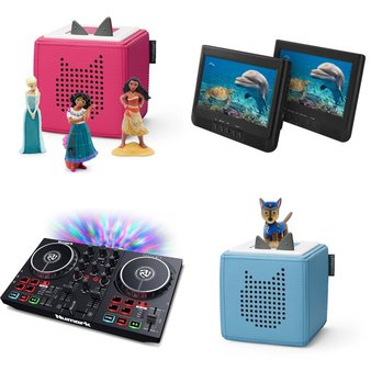 Pallet – 53 Pcs – Speakers, DVD & Blu-ray Players, Powered, Portable Speakers – Customer Returns – Philips, Onn, tonies, Govee