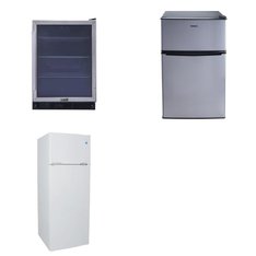 Pallet - 4 Pcs - Bar Refrigerators & Water Coolers, Refrigerators - Customer Returns - Galanz, Avanti