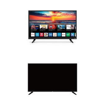 12 Pcs – LED/LCD TVs (42″ – 43″) – Refurbished (GRADE A, No Stand) – VIZIO, Onn