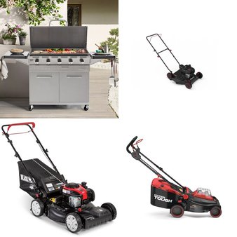 6 Pallets – 80 Pcs – Trimmers & Edgers, Other, Mowers, Leaf Blowers & Vaccums – Customer Returns – Hyper Tough, Ozark Trail, Mm, GreenWorks