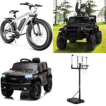 Pallet – 8 Pcs – Vehicles, Outdoor Sports, Cycling & Bicycles, Patio – Customer Returns – MaxKare, Funcid, VIVI, Funtok