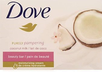 30 Pcs – Dove Beauty Soap Bar: COCONUT MILK 16 Bars, 3.5oz – New – Retail Ready